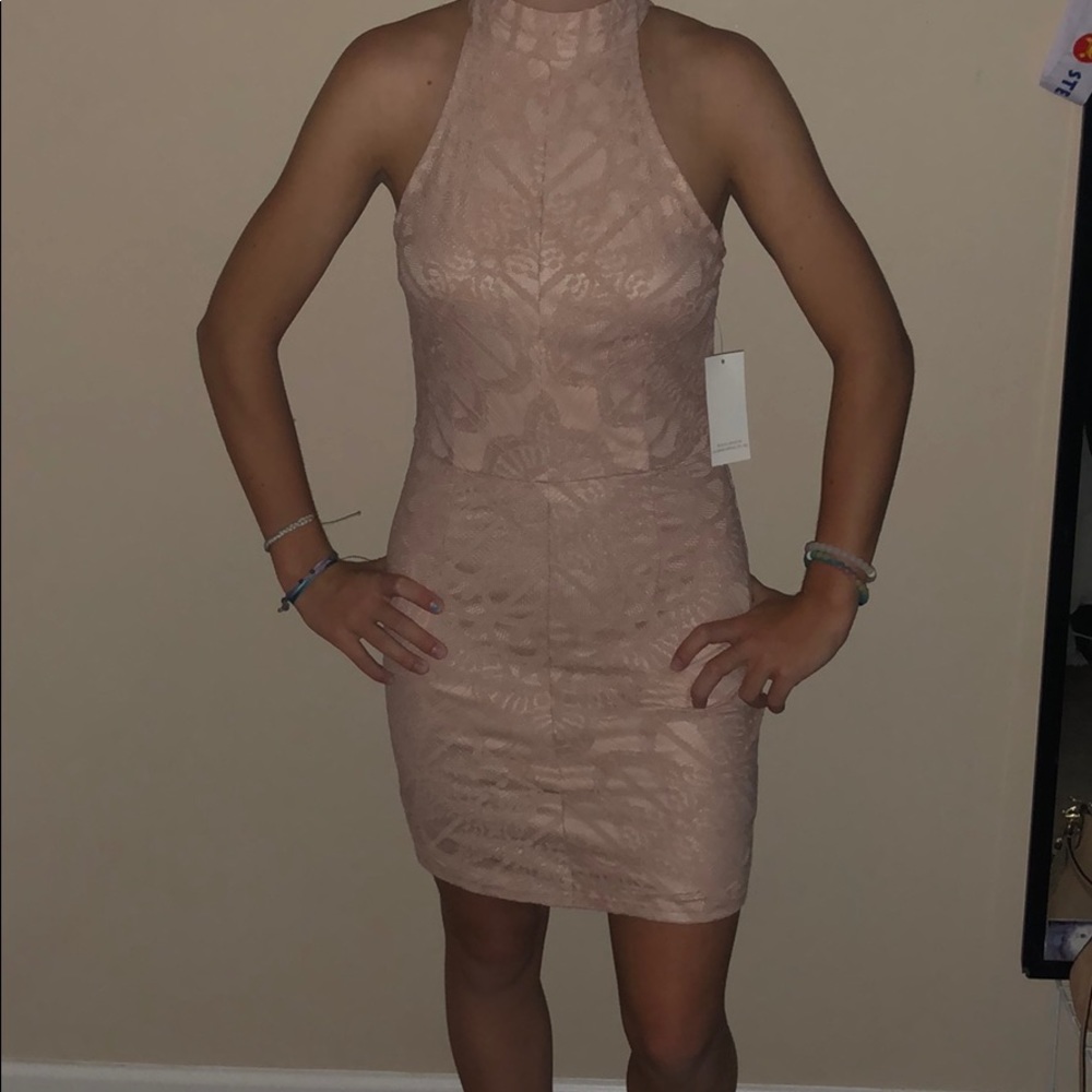 Pink floral Tobi dress